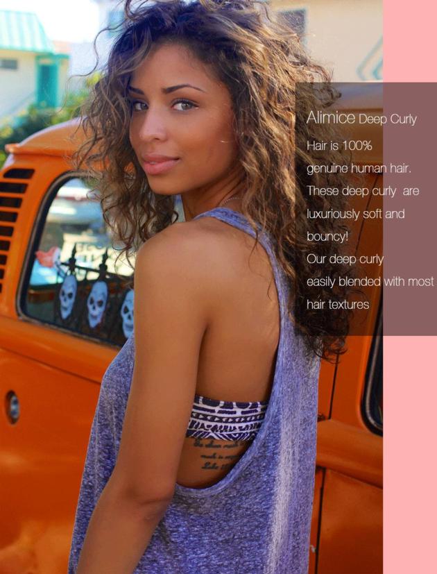 Brazilian Kinkly Curly Hair Weave 4
