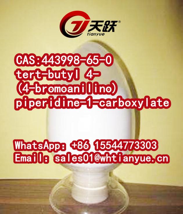High quality CAS:443998-65-0  tert-butyl 4-(4-bromoanilino)piperidine-1-carboxylate