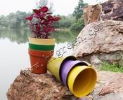 biodegradable plant fibre flower pots