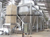 gypsum powder making plant