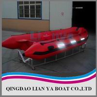 RACING BOAT WITH CE RESCUE BOAT