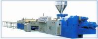 PVC wave sheet and trapezia sheet production line