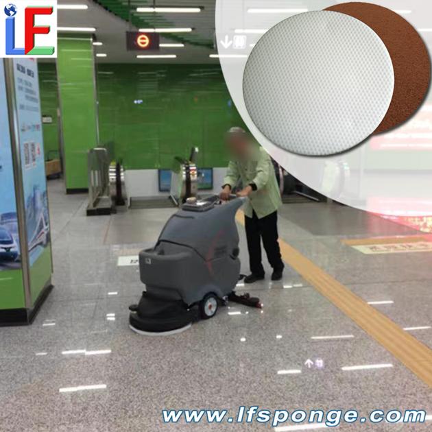 lfsponge subway stations ground deep cleaning melamine pads nano sponge floor polisher pad  