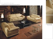Italy top grain leather sofa WL507