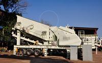 Mobile crushing plant