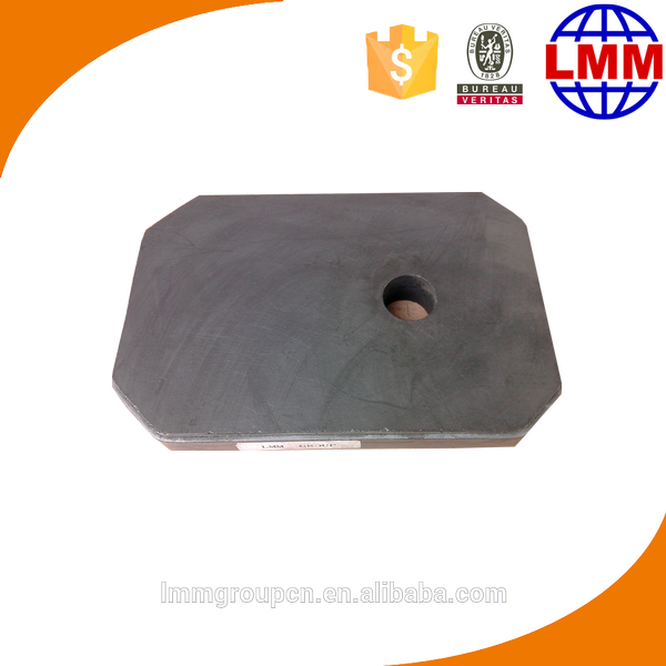 Unburned slide plate
