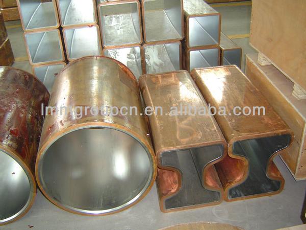 Round copper mould tube for CCM crystallizer usage