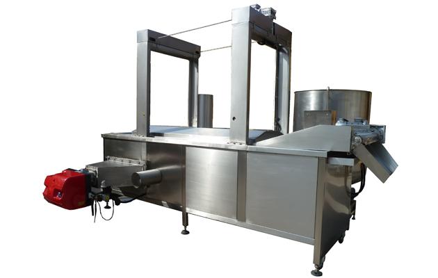 Continuous Automatic Food Deep Fryer Machine