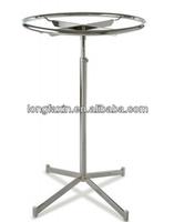 Chrome Round Rail Classic Revolving Clothing Rack