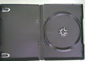 12mm single black DVD Case