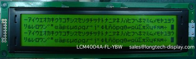 alphanumeric LCD module 40*4