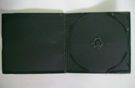 5mm mini single black DVD Case