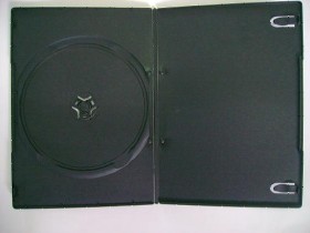 5mm single black DVD Case
