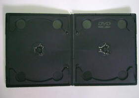 7mm mini double black DVD Case