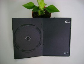 7mm single black DVD Case