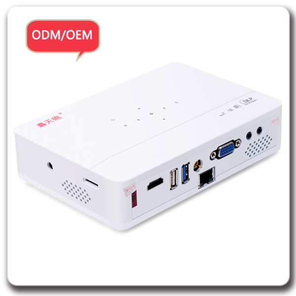 DLP Portable HDMI 1080P HD Mini Digital  3D Home Projector