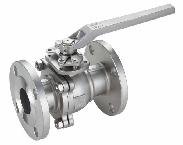 2PC flanged Ball Valve