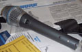 SHURE wire microphone BETA87A