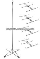 Display Spin Rack with Hooks