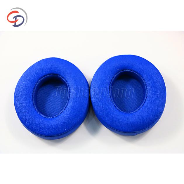 Ear pad cushion of headphone with Protein leather and quality memory sponge for Solo 2 Wireless head