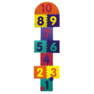 EVA Foam Hopscotch Puzzle