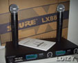 SHURE wireless microphone LX88III