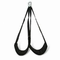 Leg Raise Strap, Made of EVA Foam, Webbing, Cloth and Steel Carabiner