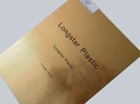 Laser engravable plastic