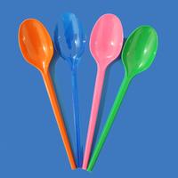 Plastic spoon