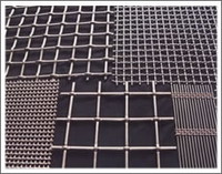Crimped wire mesh