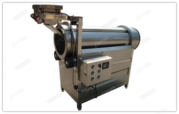 Single Drum Potato Chips Flavoring Machine