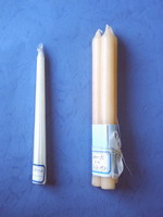 Plain White Candles