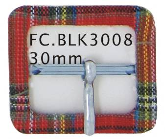 Fabric covered buckles