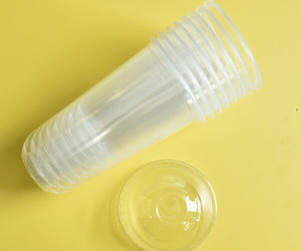 Hot Sales Pp Material Clear Plastic Cup Microwave Safe Disposable Plastic Hot Clear Cup