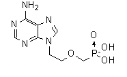 [[2-(6-amino-9H-purin-9-yl) ethoxy] methyl] phosphonic acid (PMEA)