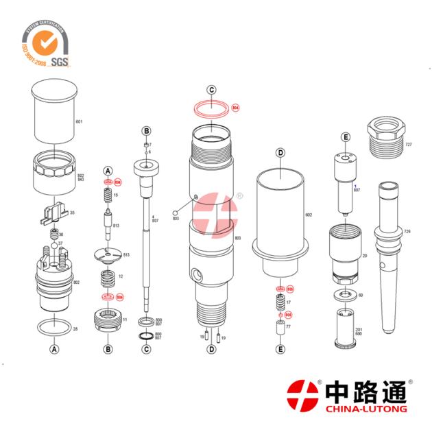 Buy Fuel injectors for TATA 0 445 120 339 bosch piezo injector spare parts 