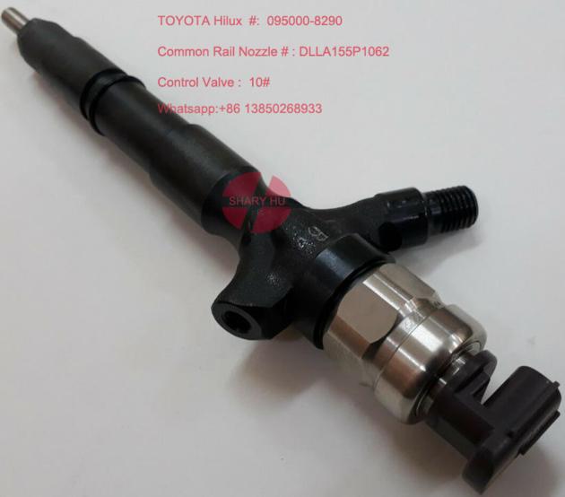 fuel pump vs fuel injector 095000-8290 23670-0L050 toyota common rail injector