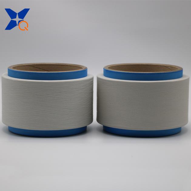 white metal oxide conductive nylon fiber filaments 20D/3F for anti static yarn-XT11340