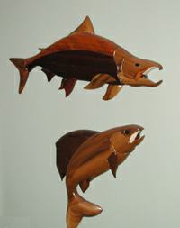 wooden fish
