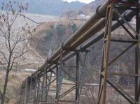 PE-uhmw pipe for tailings transport