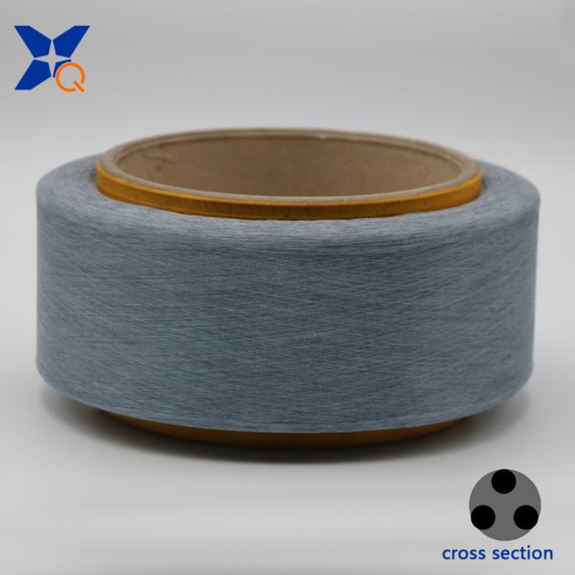 Conductive Carbon Light Grey Polyester Fiber