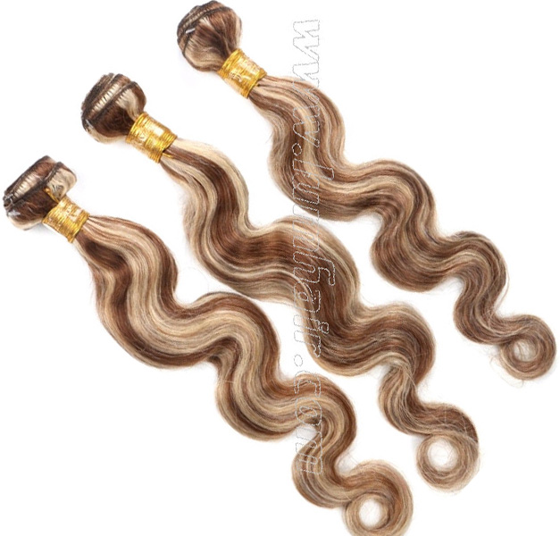 Remy Hair Weave Wavy Hair Extensions