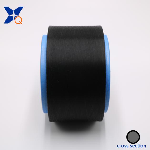 Black Carbon Inside Conductive Nylon Fiber