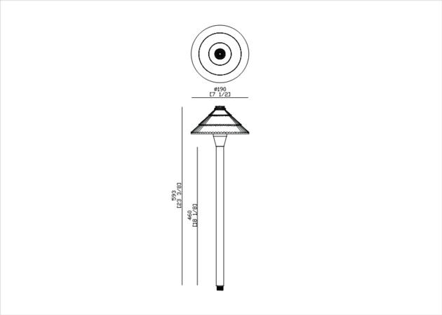 China Traditional Umbrella G4 Path Lights