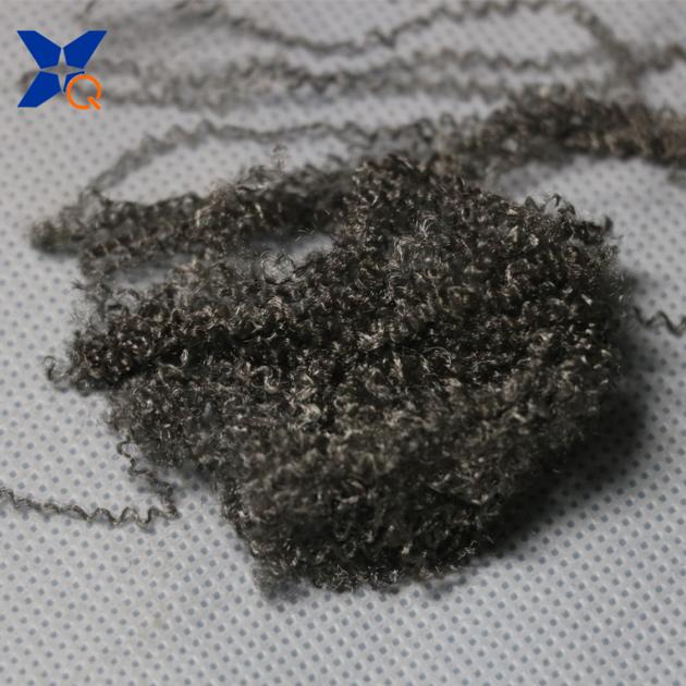 Silver Plated Conductive Nylon Fiber Blended