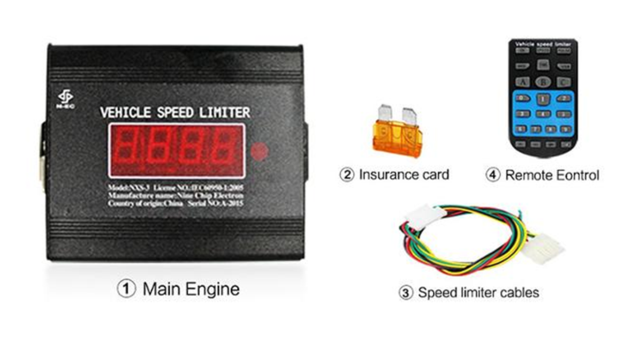 vehicle speed limit alarm, vehicle electronic speed limiter, vehicle tracking device
