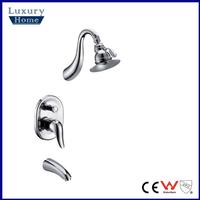 contemporary style exposed shower faucet 