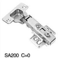 Clip－on Hydraulic Buffering Hinge（Full Overlay C=0）