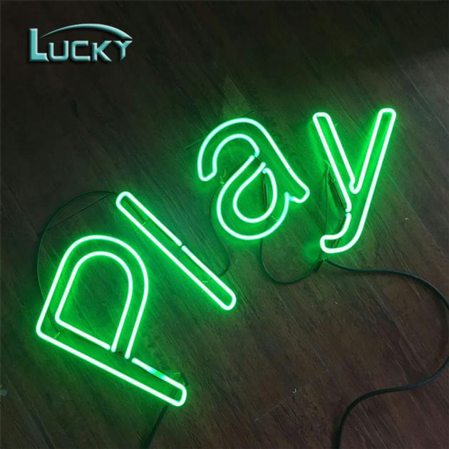 High Illumination Neon Sign With Safe