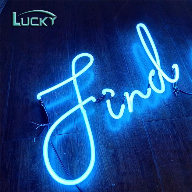High Illumination Neon Sign With Safe